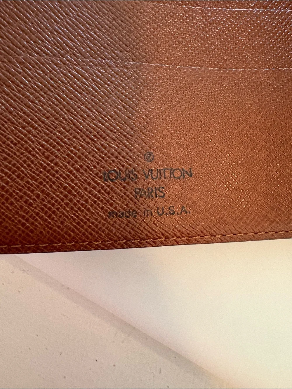 Louis Vuitton Monogram Canvas Porte Papier Bifold Wallet - Brown/Gold - Picture 5 of 16
